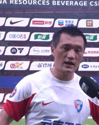 唐淼：海港实力很强，大家也都尽力了，落后几个球没放弃