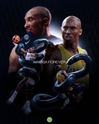 科比&amp;Gigi逝世六周年！国际篮联晒照缅怀：永远的曼巴🐍